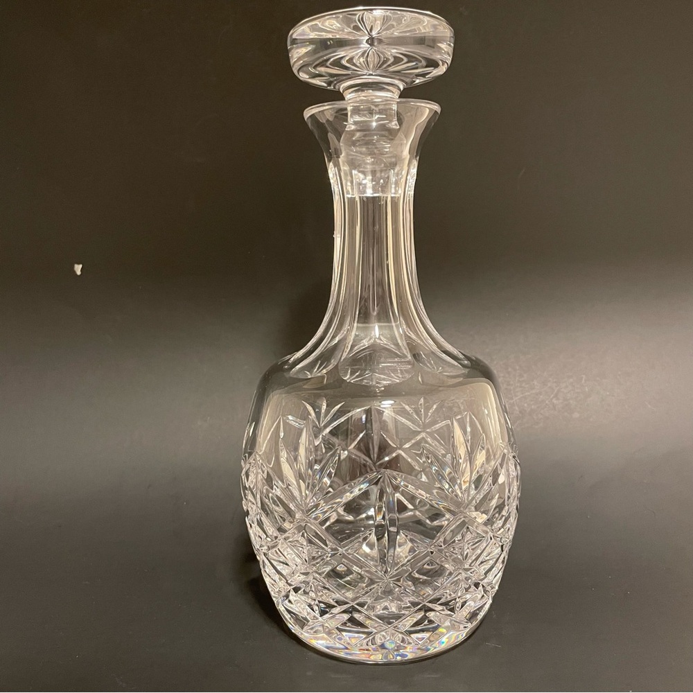 Atlantis Portugal Lead Crystal Decanter with Stopper